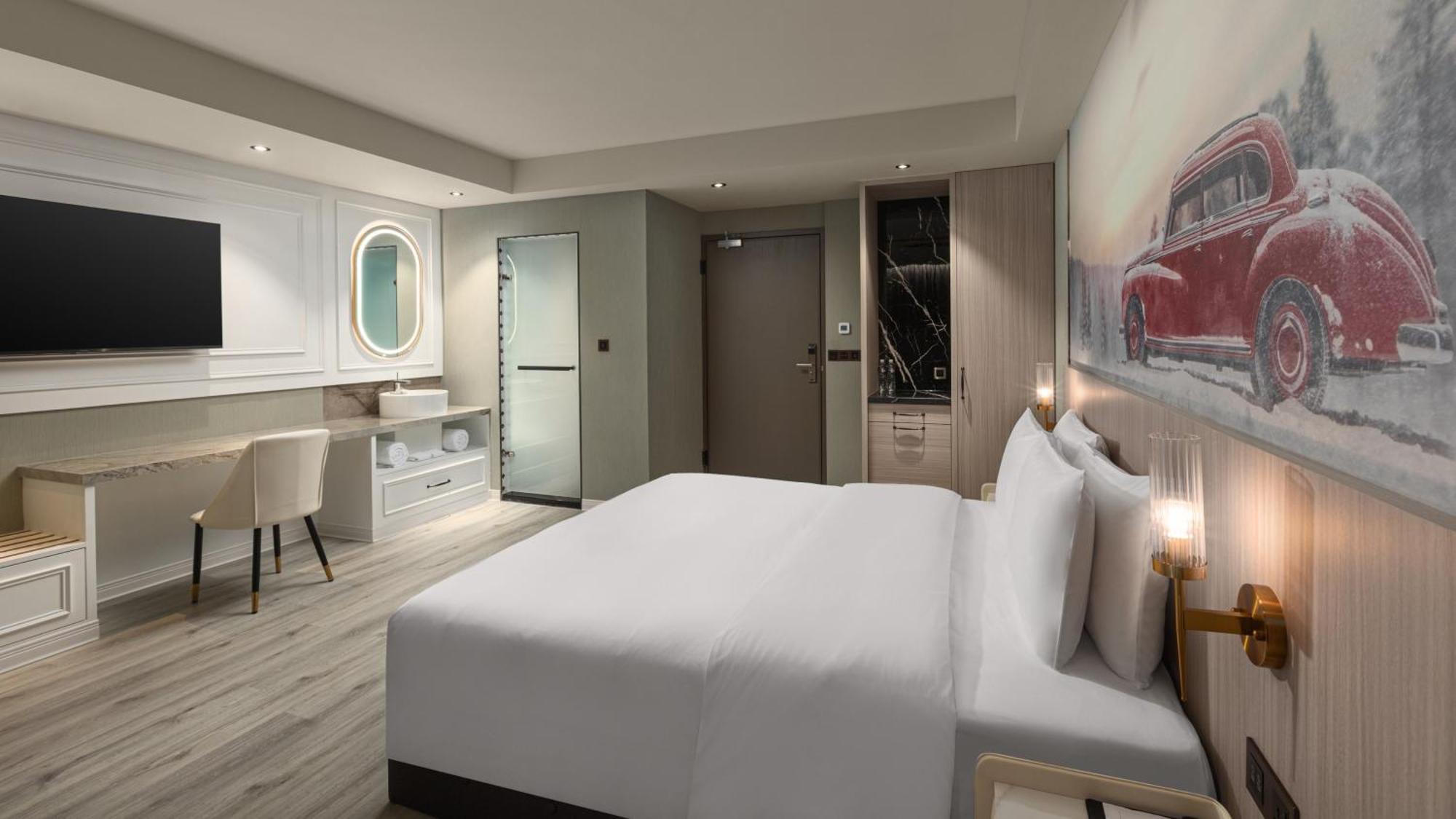Tryp By Wyndham New Taipei Linkou 新北林口爵怡溫德姆酒店機場捷運mrta9林口站 外观 照片